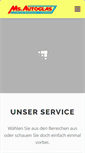 Mobile Screenshot of miss-autoglas.de